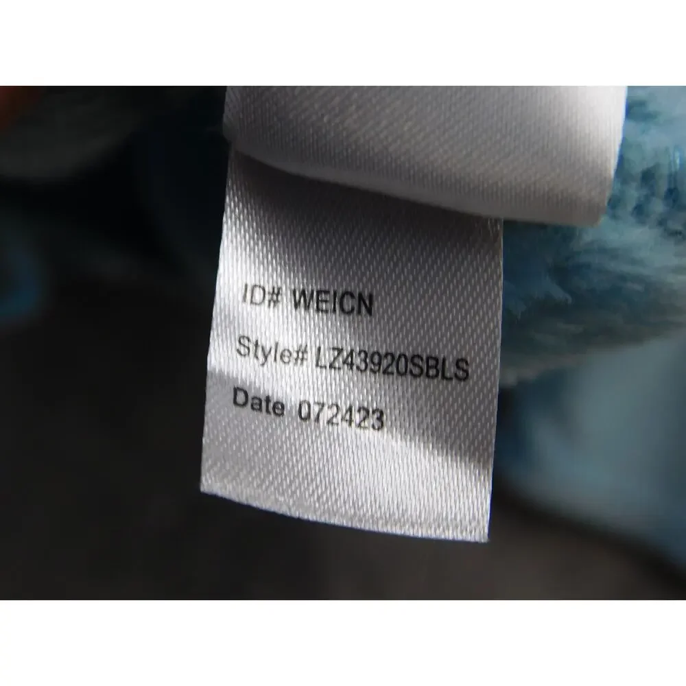 Disney Sleepwear Pullover Top Womens XL 16-18 Blue Fleece Stitch Lounge Pajama - Picture 5 of 8